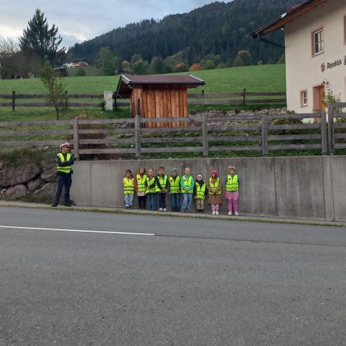 Verkehrserziehung mit Polizei