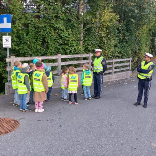 Verkehrserziehung mit Polizei