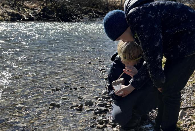 Wasserschule am Bach