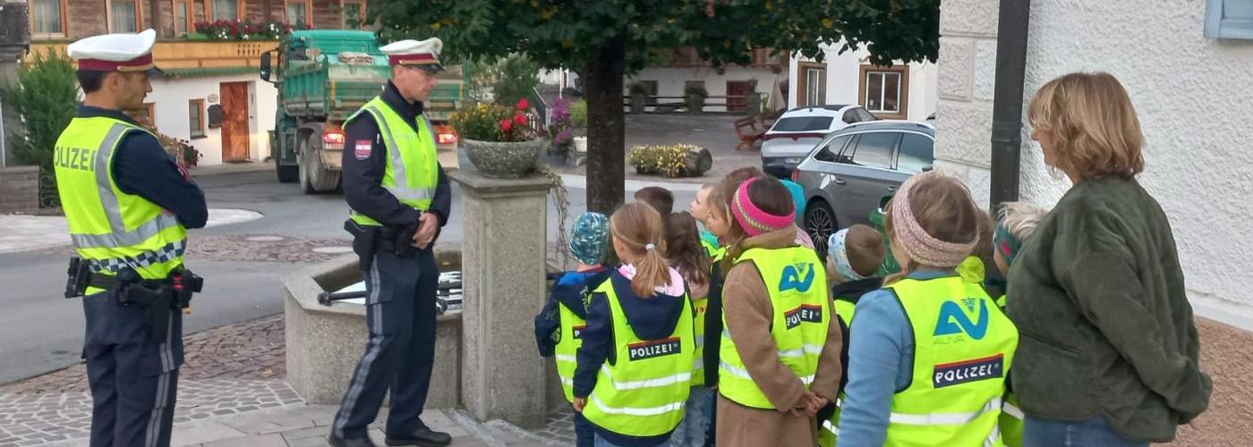 Verkehrserziehung mit Polizei